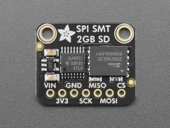 Adafruit SPI Flash SD Card (XTSD 2 GB)